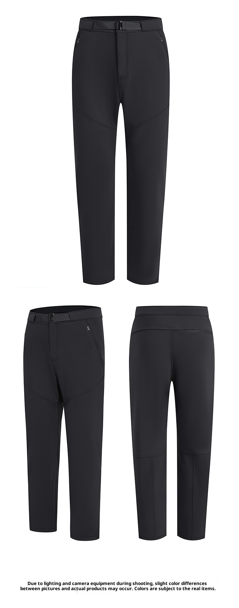 001 Outdoor Soft Shell Windproof Fleece Lined Warm Breathable Sports Hiking Men's Thickened Mountain Climbing Skiing Long_voghion.com