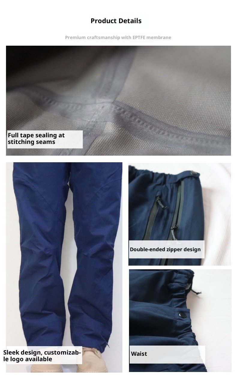 Pantaloni da sci per alpinismo e escursionismo, impermeabili, antivento e resistenti all'usura, con cerniera, in softshell rigido e completamente nastrati, 001_voghion.com