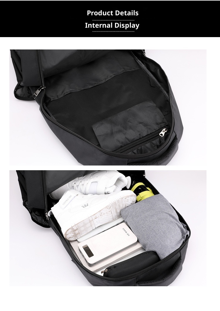 ActiveGo New Large Capacity Backpack Travel Business Trip Luggage Outdoor Hiking Sports School Unisex Double Shoulder Bag_voghion.com