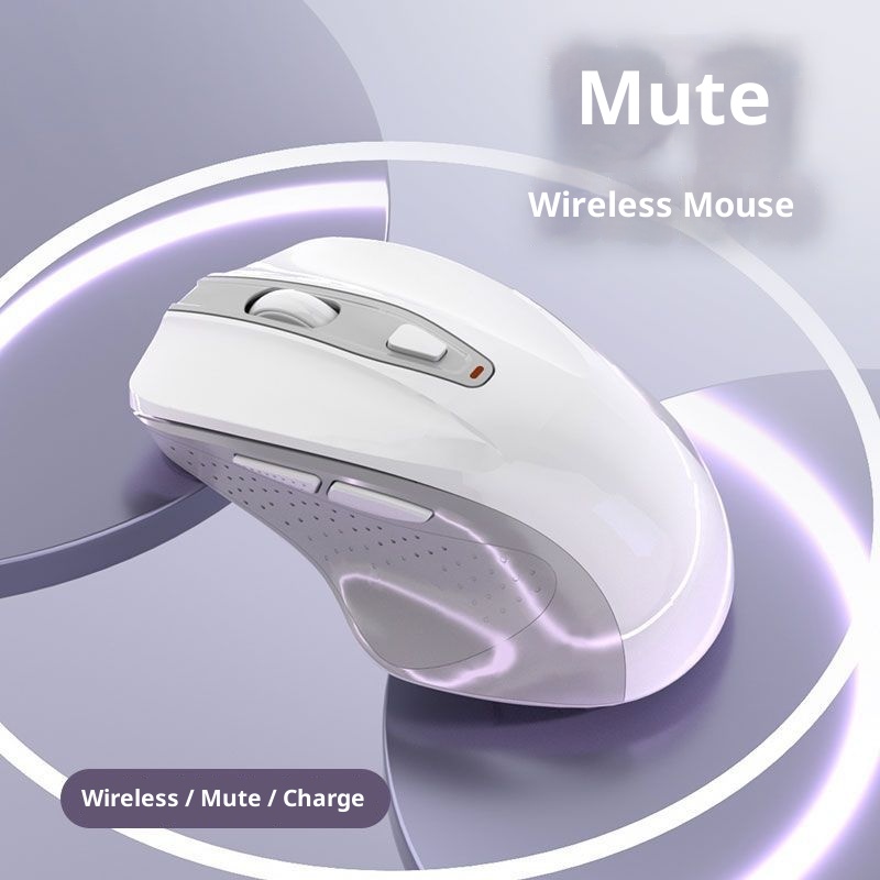 Digitex Digitex Wireless Bluetooth Silent Rechargeable Internet Cafe Gaming Office Desktop Laptop Universal Mouse For Men_voghion.com