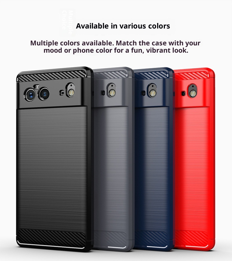 TechGlobe Compatible With Phone Case Pro Protective Cover Pixel 6 Brushed Full Coverage Google 7A Silicone Shockproof_voghion.com