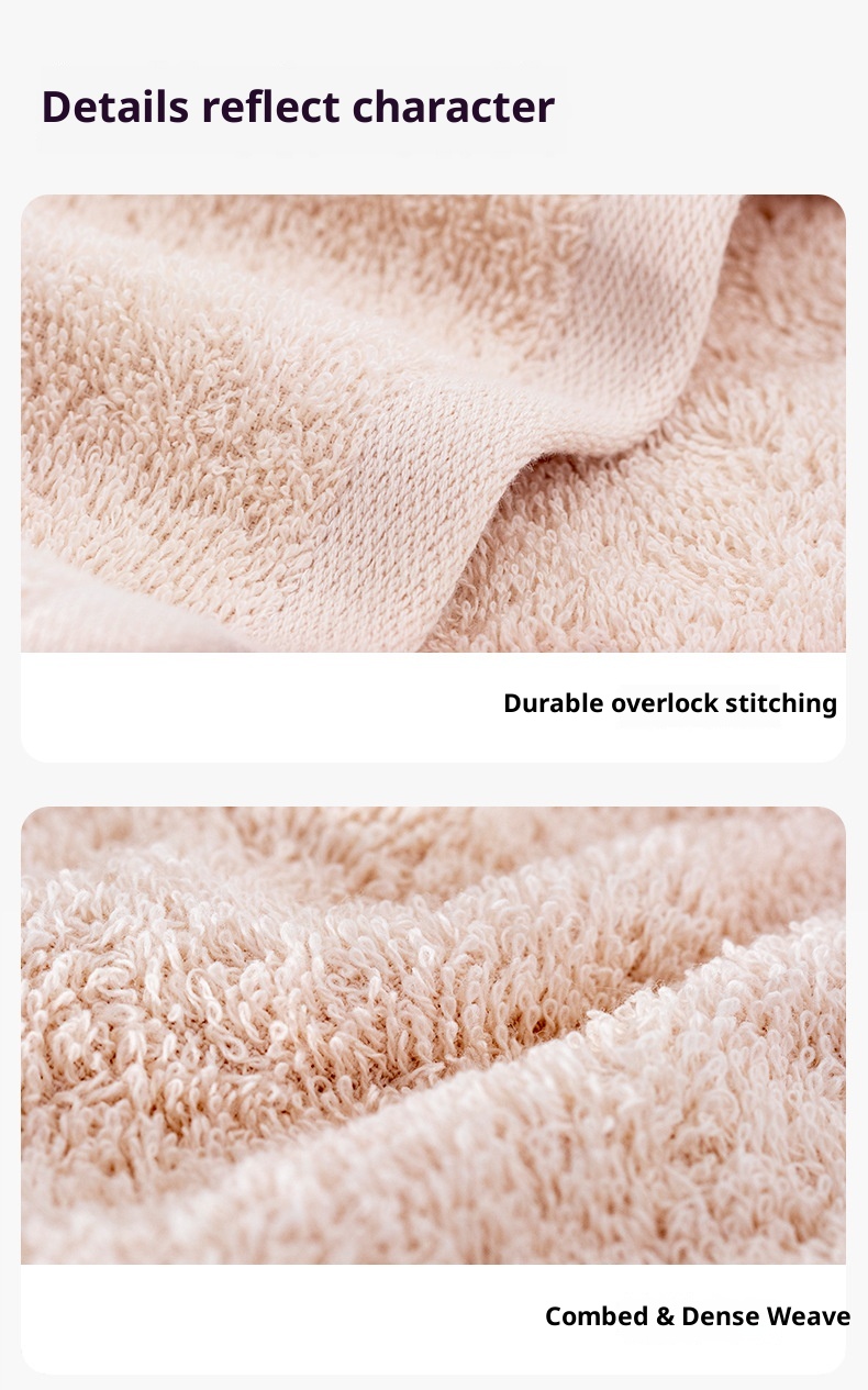 Lillian Sanli Großes, dickes, saugfähiges Badetuch für Erwachsene aus reiner Baumwolle, ideal für Paare._voghion.com