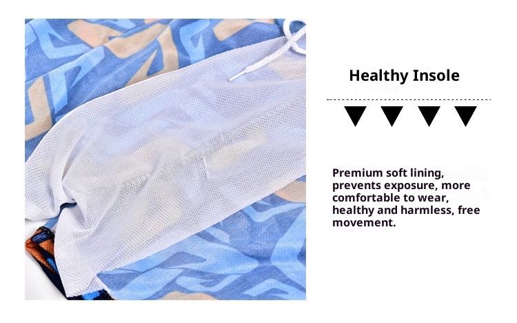 001 Boxer Print Adult Swim Anti-Embarrassment Swimwear Men's Swimming Trunks Plus Size_voghion.com