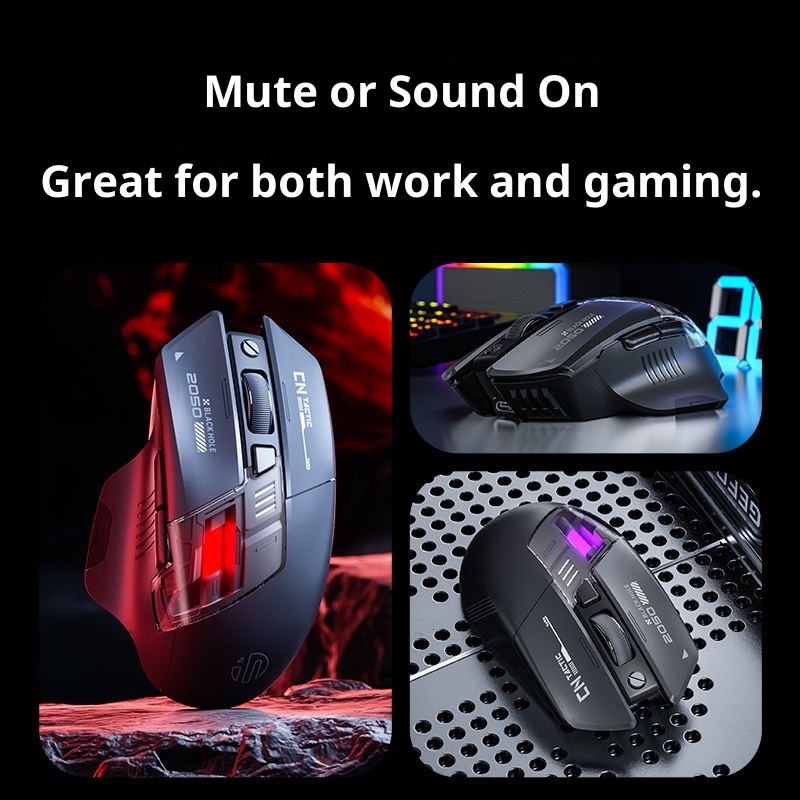 Digitex Digitex A9 Discovery Edition Wireless Mouse Bluetooth Dual Mode Charging Silent Office Gaming E-Sports Computer Notebook_voghion.com