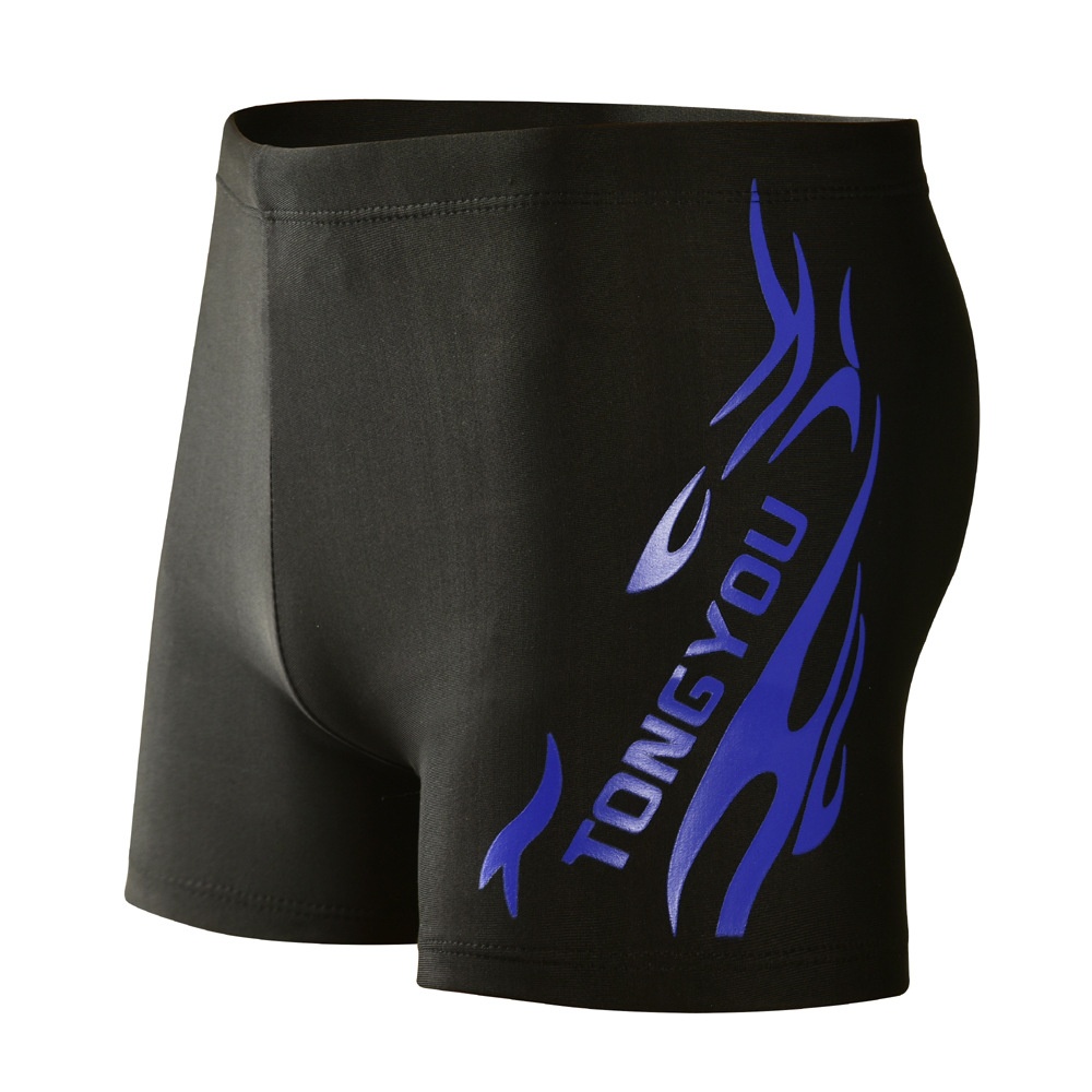 001 Goggles Cap Set Equipment Swim Trunks Boxer Hot Spring Pants Plus Size Loose Men's Adult Swimwear_voghion.com