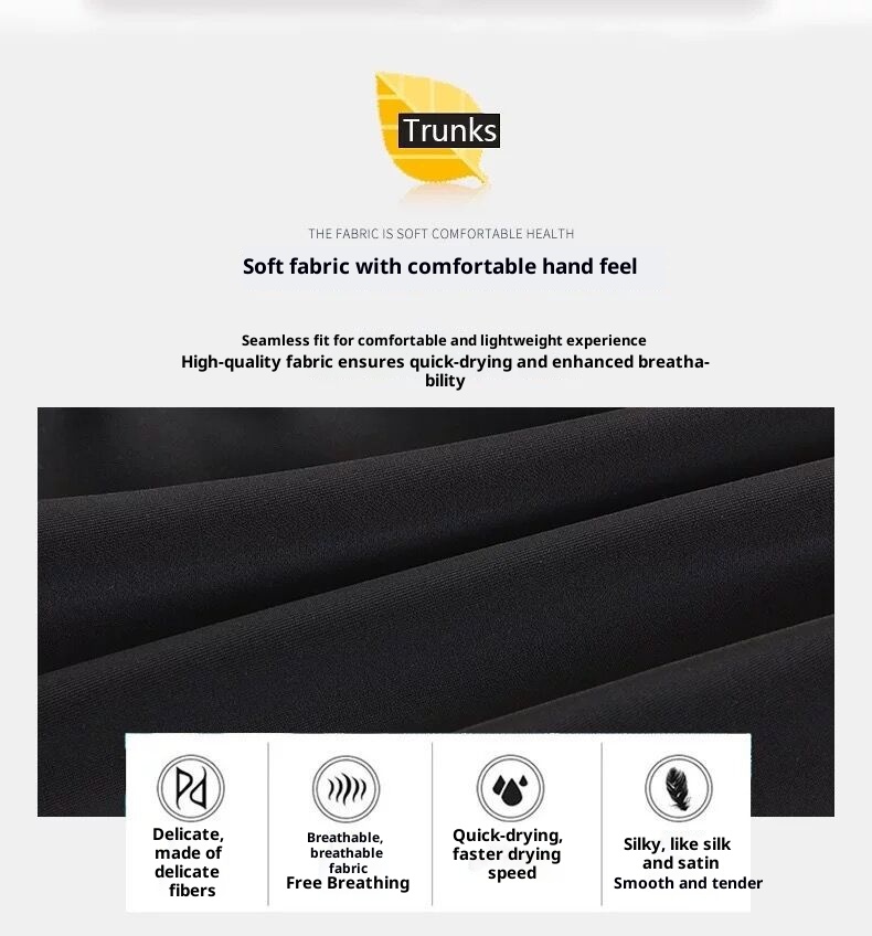 001 Goggles Cap Set Equipment Swim Trunks Boxer Hot Spring Pants Plus Size Loose Men's Adult Swimwear_voghion.com