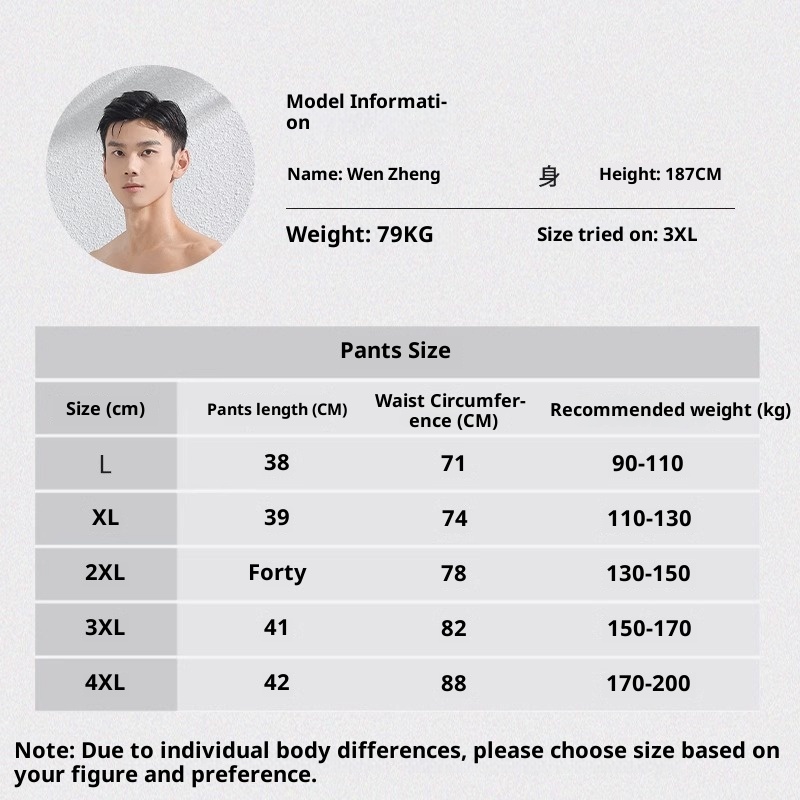 001 Adult Trunks Men's Quick-Drying Large Size Ai-Embarrassme New Professional Double-Layer Three-Poi Swimming_voghion.com