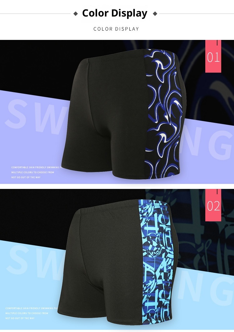 Short de bain pour homme, idéal pour les sources thermales, confortable et respirant, grande taille, séchage rapide._voghion.com