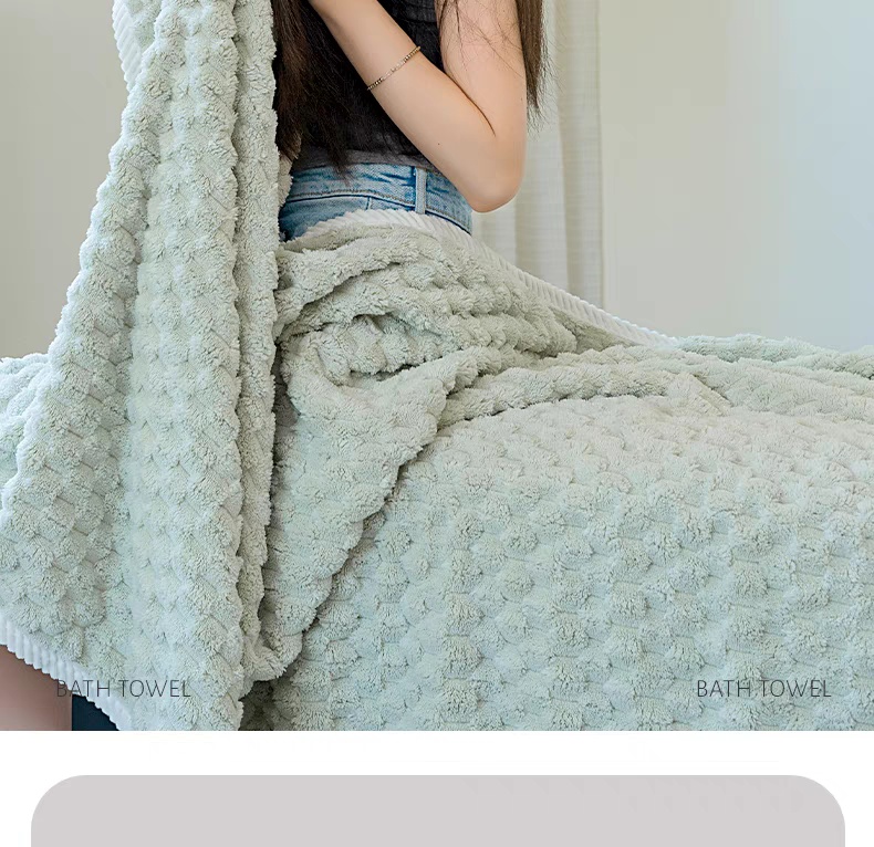 Lillian Lisa Badehandtuch für Damen, saugfähiger und schneller trocknend als reine Baumwolle, neues Haushalts-Korallenfleece-Handtuch für Männer und Erwachsene_voghion.com