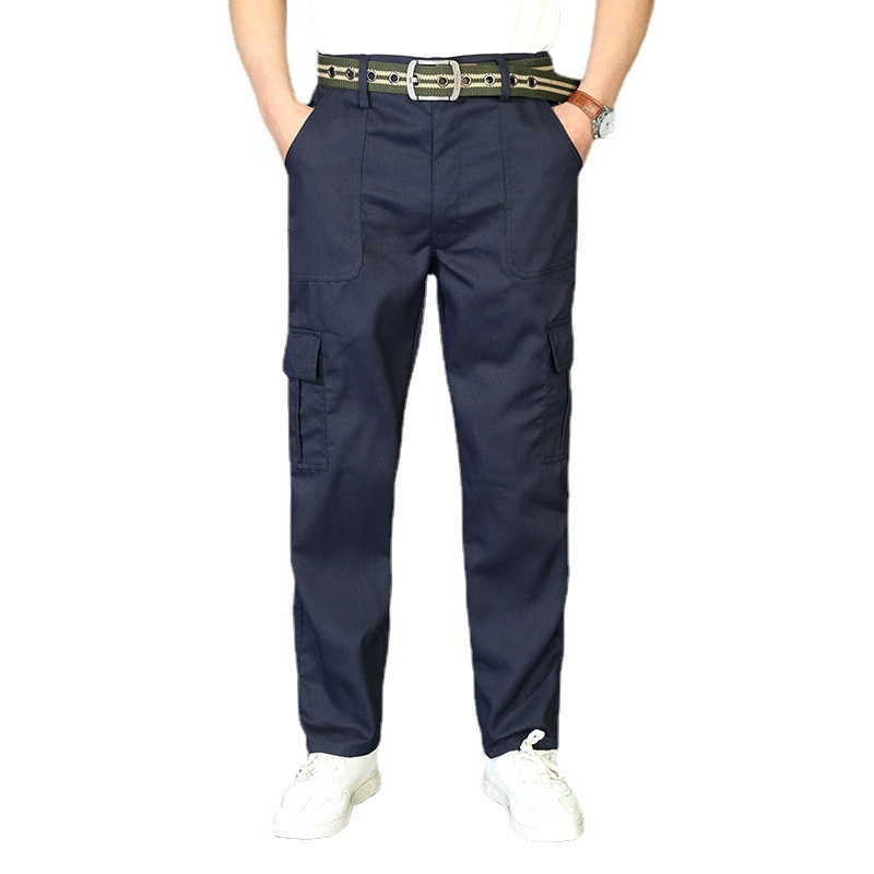 Pantaloni lunghi da lavoro mimetici da uomo, resistenti all'usura, antisporco, larghi e casual, da allenamento_voghion.com