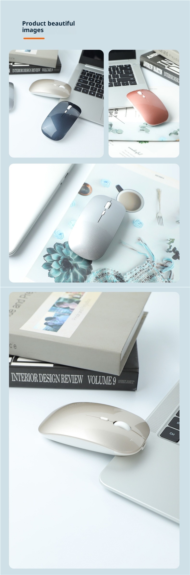 Souris sans fil Digitex compatible avec ordinateurs portables, tablettes et PC (USB-C). Vente directe du fabricant. Un exemplaire offert._voghion.com