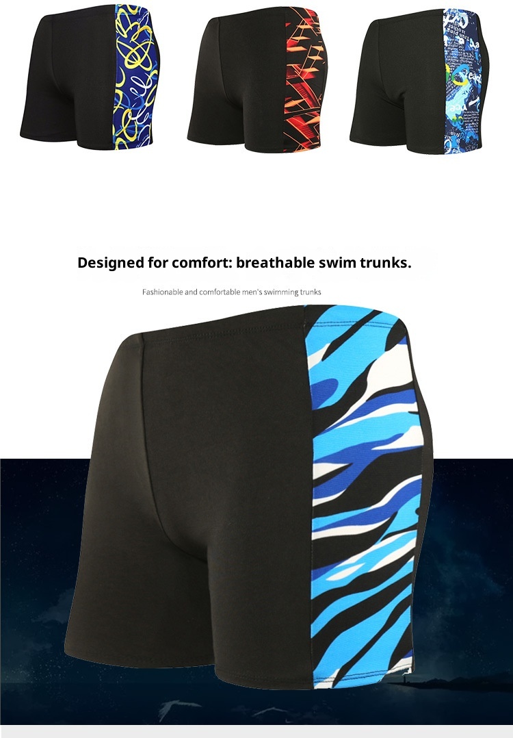 Short de bain pour homme, idéal pour les sources thermales, confortable et respirant, grande taille, séchage rapide._voghion.com