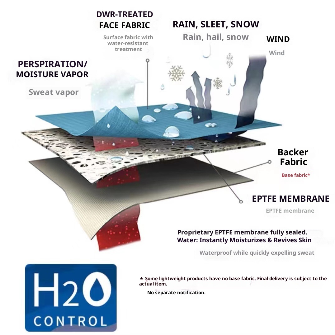 001 Outdoor Heavy Softshell Pants Side Zipper 3L Comparable To GTX Fully Coated Hard Shell Rainproof Breathable Stowable_voghion.com