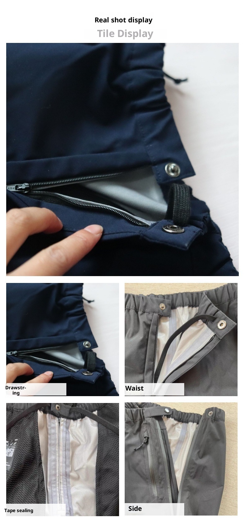 Pantaloni da sci per alpinismo e escursionismo, impermeabili, antivento e resistenti all'usura, con cerniera, in softshell rigido e completamente nastrati, 001_voghion.com