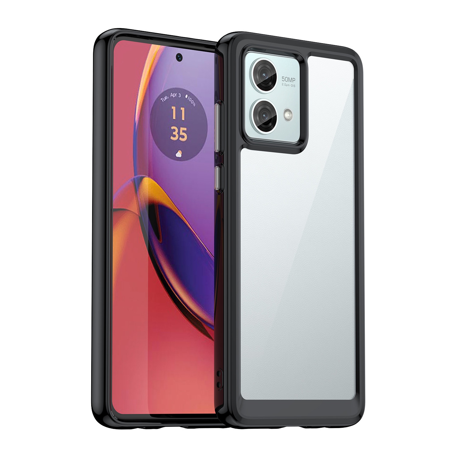 TechGlobe Suitable For Colorful Moto G84 Phone Case Full Coverage G54 Power Edition Acrylic_voghion.com