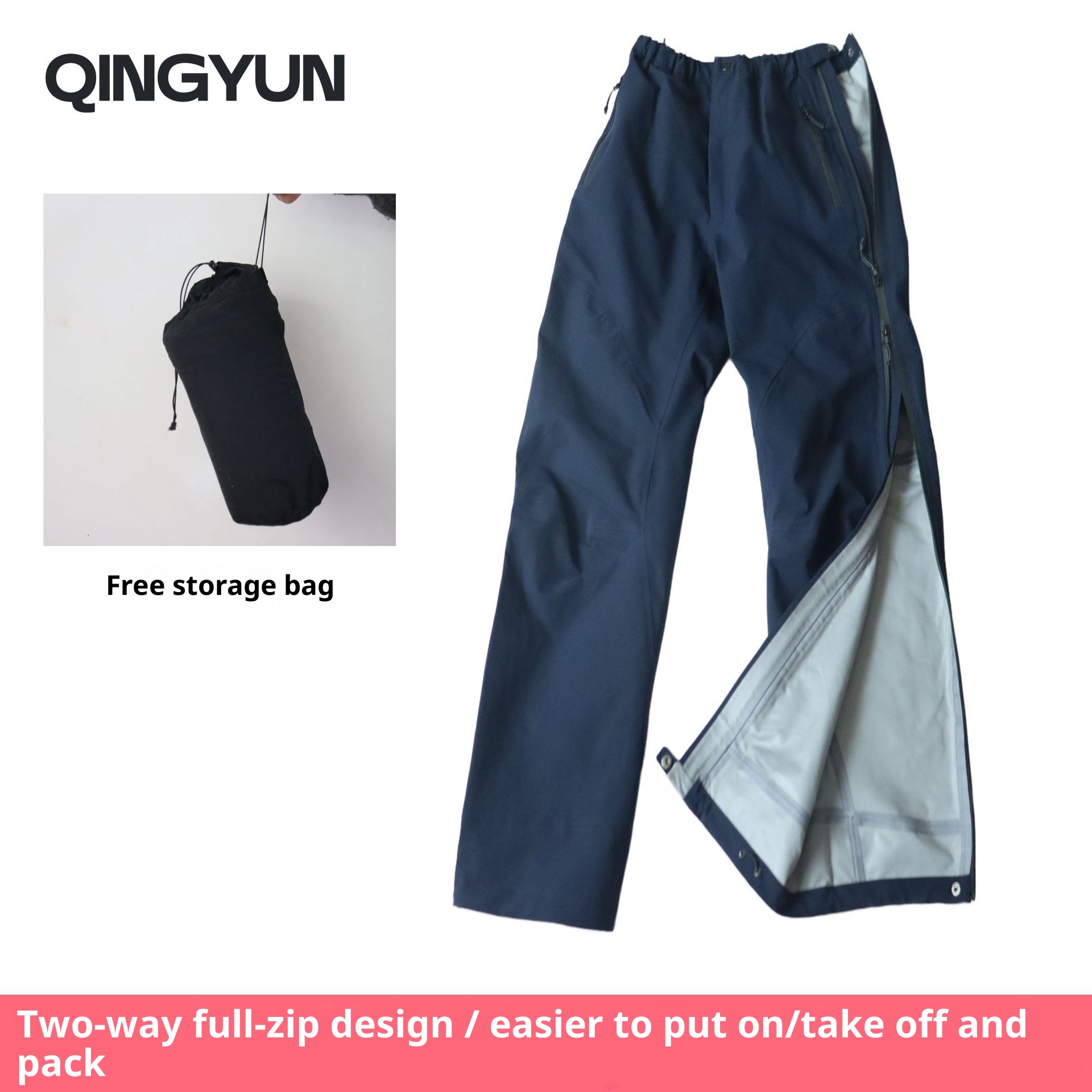 Pantaloni da sci per alpinismo e escursionismo, impermeabili, antivento e resistenti all'usura, con cerniera, in softshell rigido e completamente nastrati, 001_voghion.com