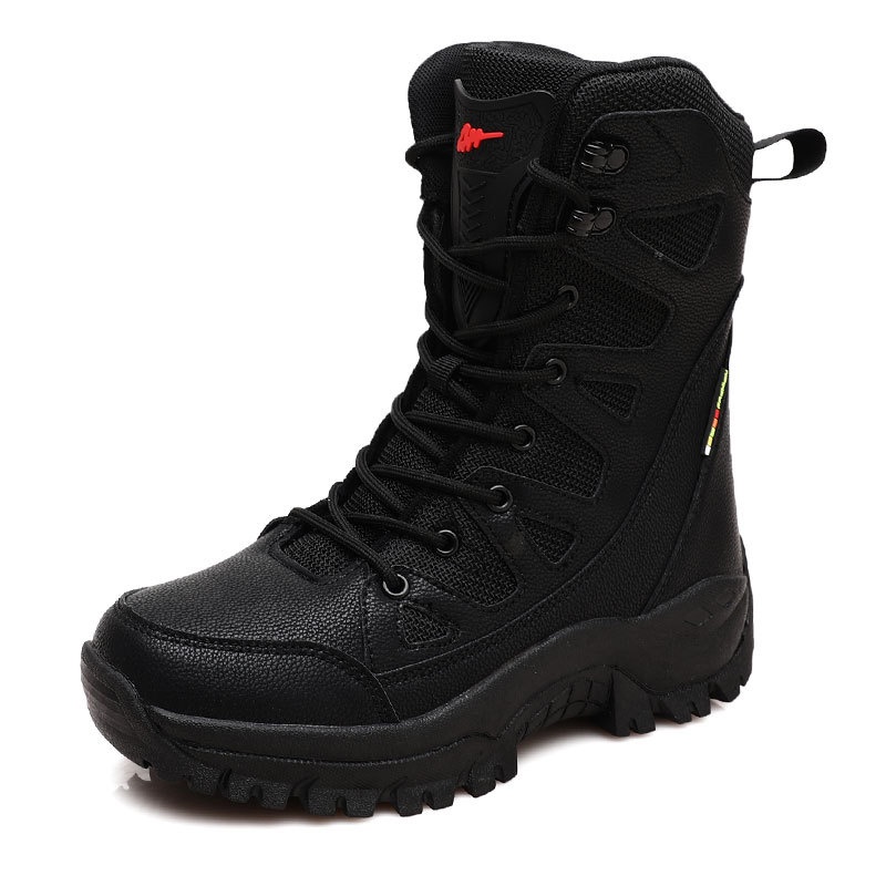 ActiveGo Outdoor Hiking Shoes Autumn Winter Warm Mid-Calf Waterproof Non-Slip Wear-Resistant Thick Sole Couple Wholesale Trail_voghion.com