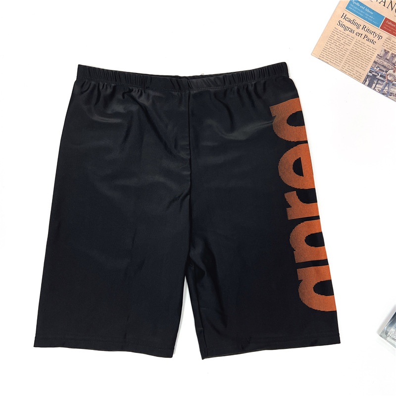 001 Men's Adult Quick-Dry Five-Point Swim Plus Size Anti-Embarrassment Beach Hot Spring Swimming Trunks Manufacturer_voghion.com