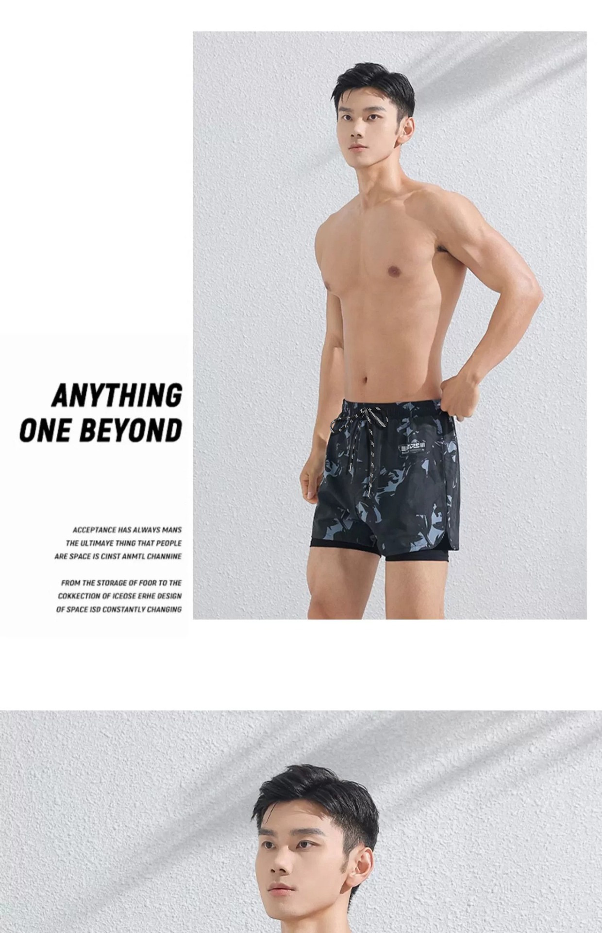 001 Mn's Larg Siz Trunks Anti-Embarrassmnt 2025 Nw Profssional Bach Shorts Hot Spring Full St Swimming Gar_voghion.com