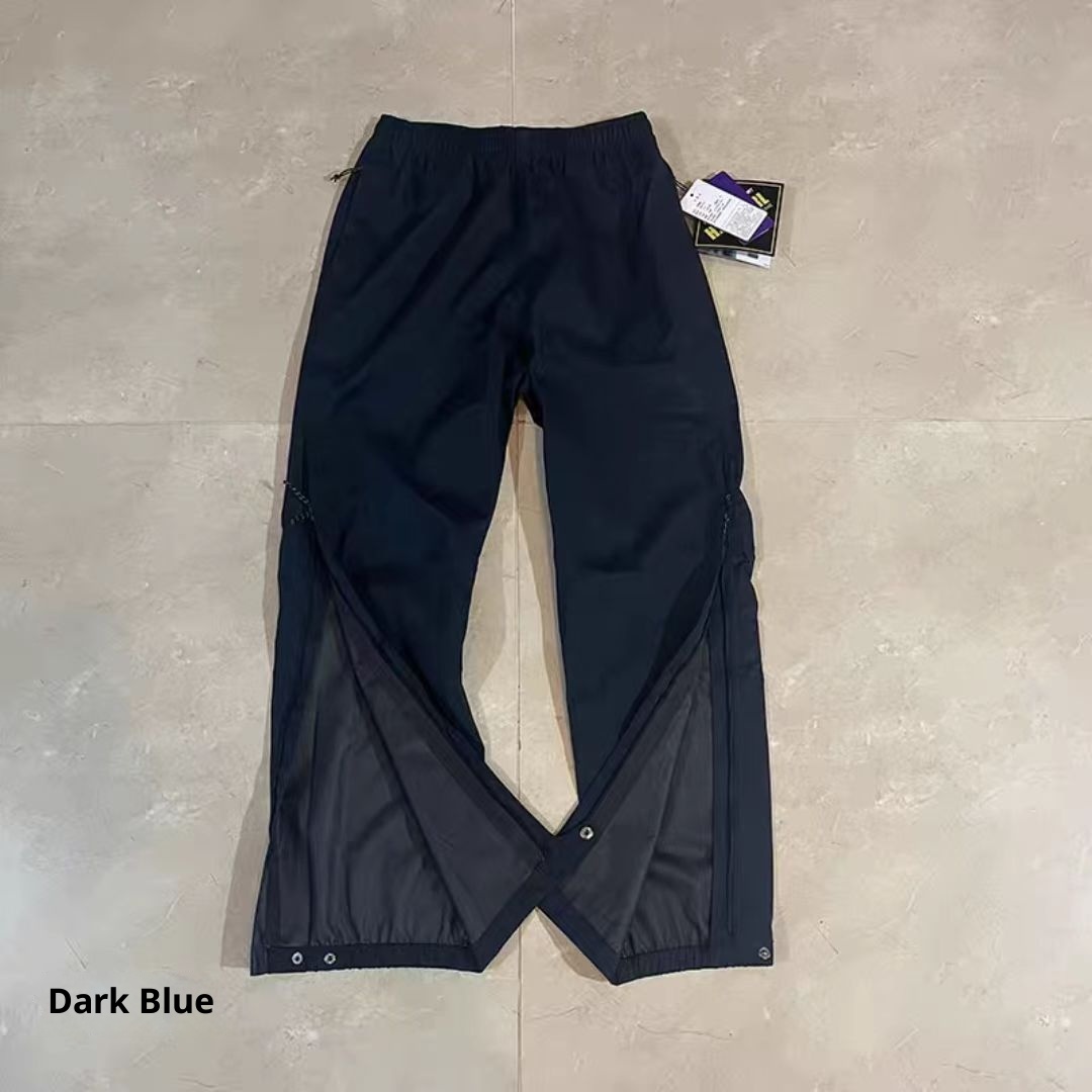001 Outdoor Heavy Softshell Pants Side Zipper 3L Comparable To GTX Fully Coated Hard Shell Rainproof Breathable Stowable_voghion.com