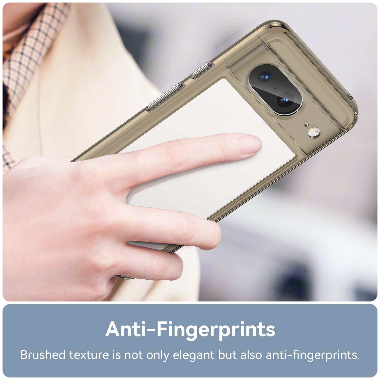 TechGlobe Suitable For Colorful Google Pixel 8 Pro Phone Cover 8A Acrylic Solid Color Full Coverage Shockproof Case_voghion.com