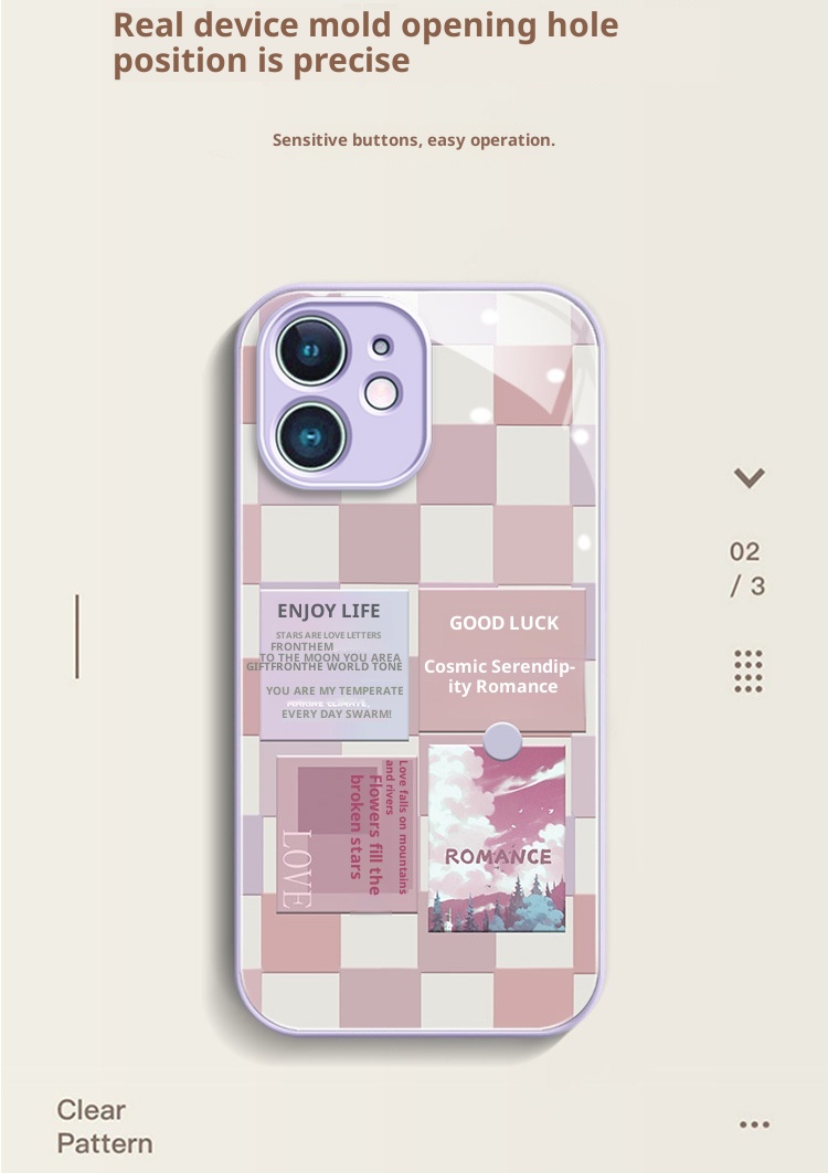 Etui ochronne TechGlobe kompatybilne z iPhone'em 12, 15, nowym 11, damskim modelem 14 Pro Premium Niche 13_voghion.com