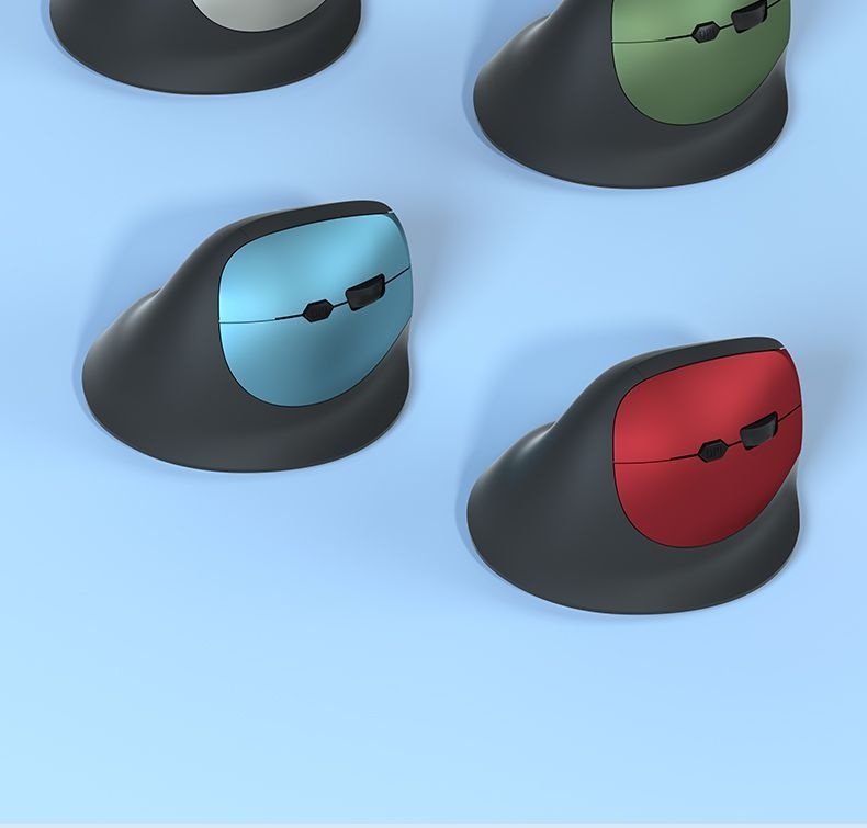 Digitex Digitex Ergonomik Sessiz Kablosuz Şarjlı 2.4G El Bilgisayarı Ofis Oyun Altı Düğmeli Dikey Fare_voghion.com