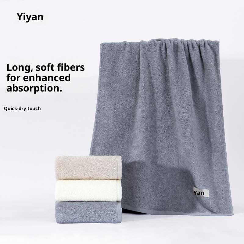 Lillian Sanli Großes, dickes, saugfähiges Badetuch für Erwachsene aus reiner Baumwolle, ideal für Paare._voghion.com