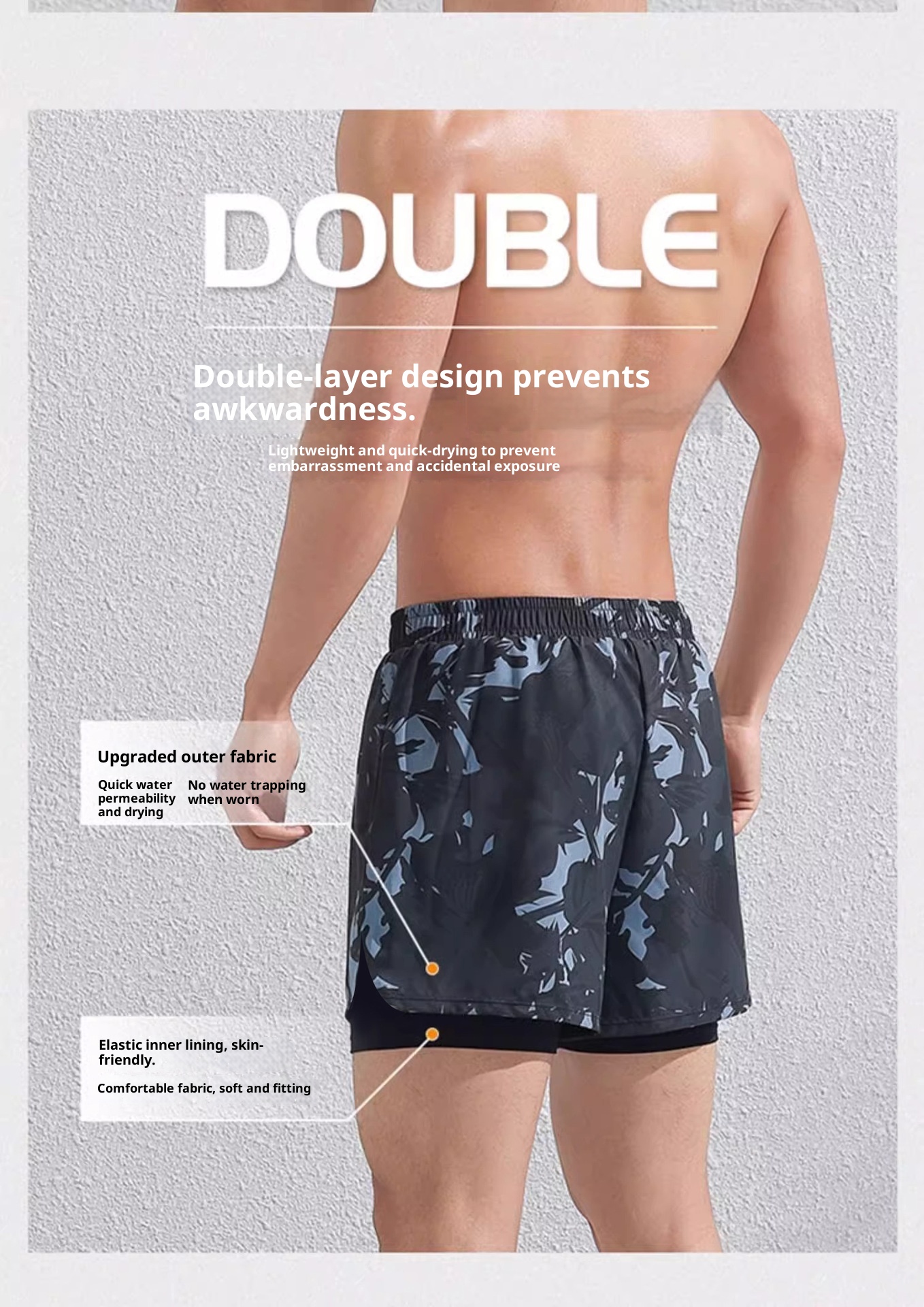 001 Mn's Larg Siz Trunks Anti-Embarrassmnt 2025 Nw Profssional Bach Shorts Hot Spring Full St Swimming Gar_voghion.com