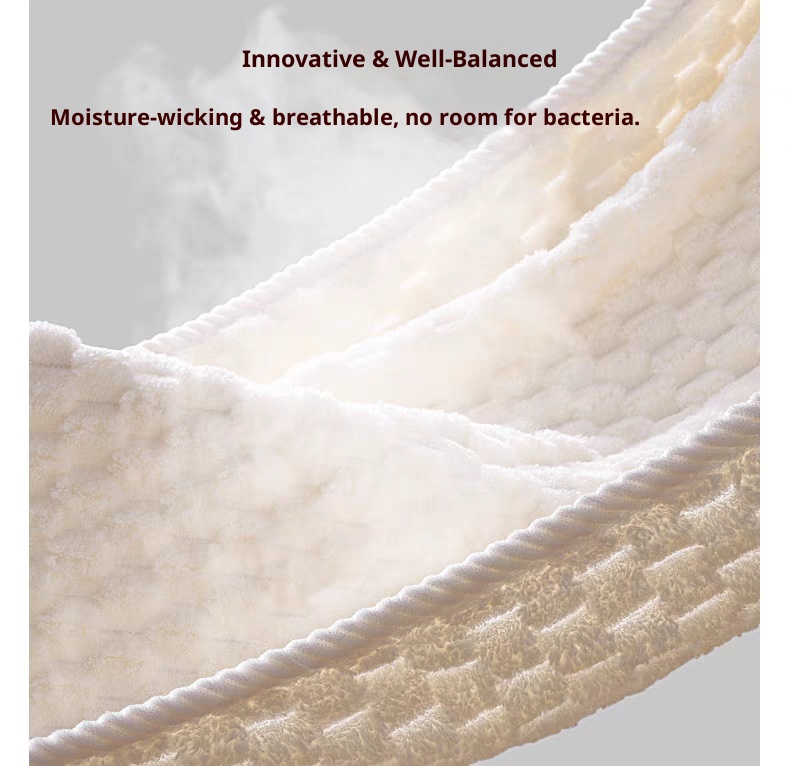 Lillian Lisa Badehandtuch für Damen, saugfähiger und schneller trocknend als reine Baumwolle, neues Haushalts-Korallenfleece-Handtuch für Männer und Erwachsene_voghion.com