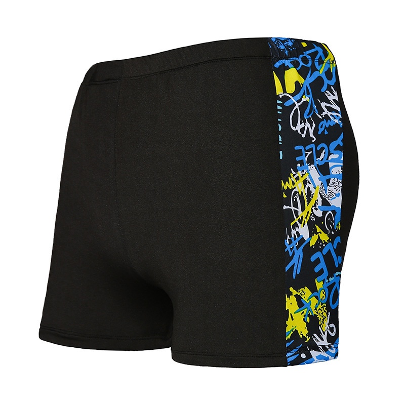 001 Traje de baño antivergüenza para adultos de talla grande, shorts de natación de secado rápido, bóxer, bañador tipo bóxer para hombre, ideal para aguas termales. Fabricante_voghion.com