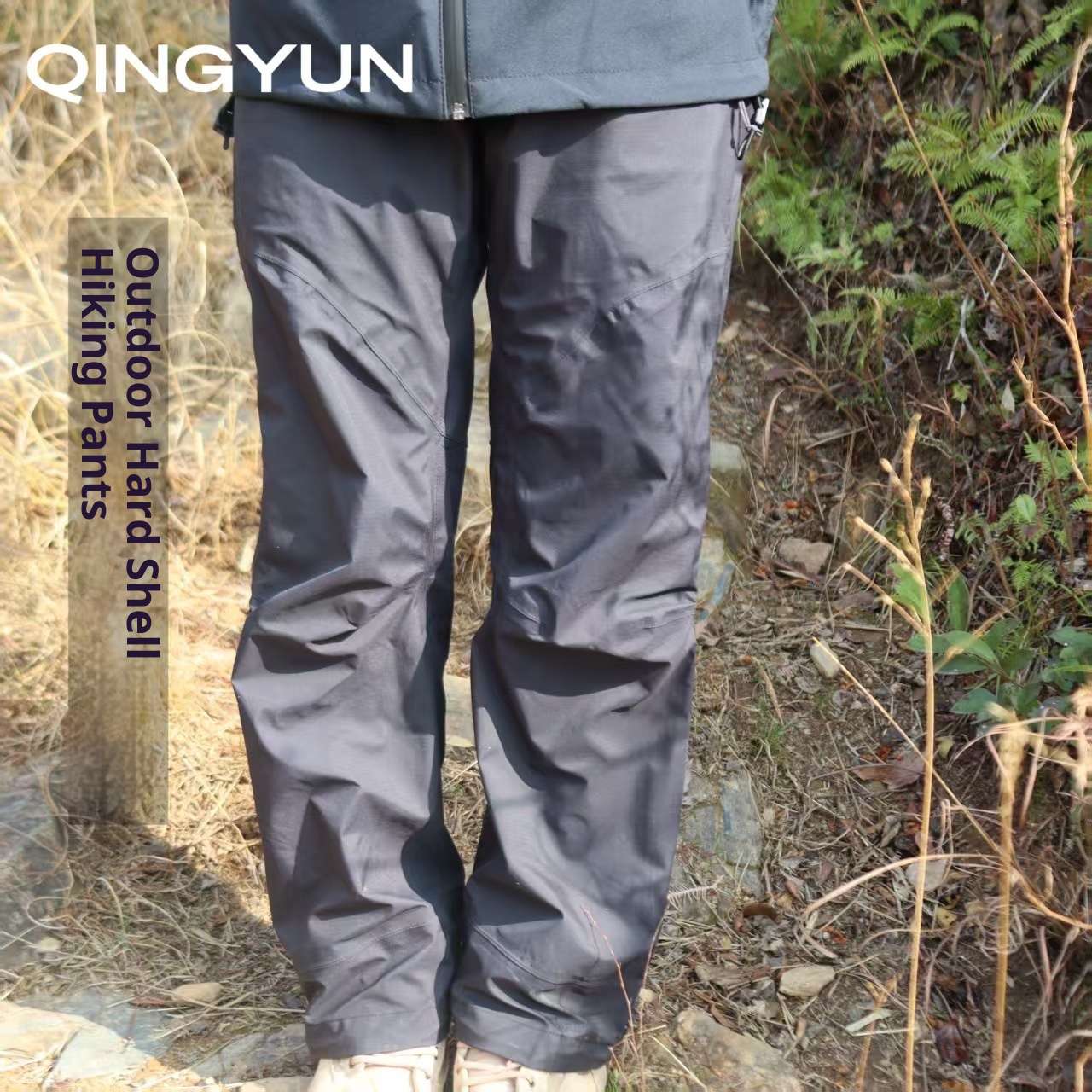 Pantaloni da sci per alpinismo e escursionismo, impermeabili, antivento e resistenti all'usura, con cerniera, in softshell rigido e completamente nastrati, 001_voghion.com