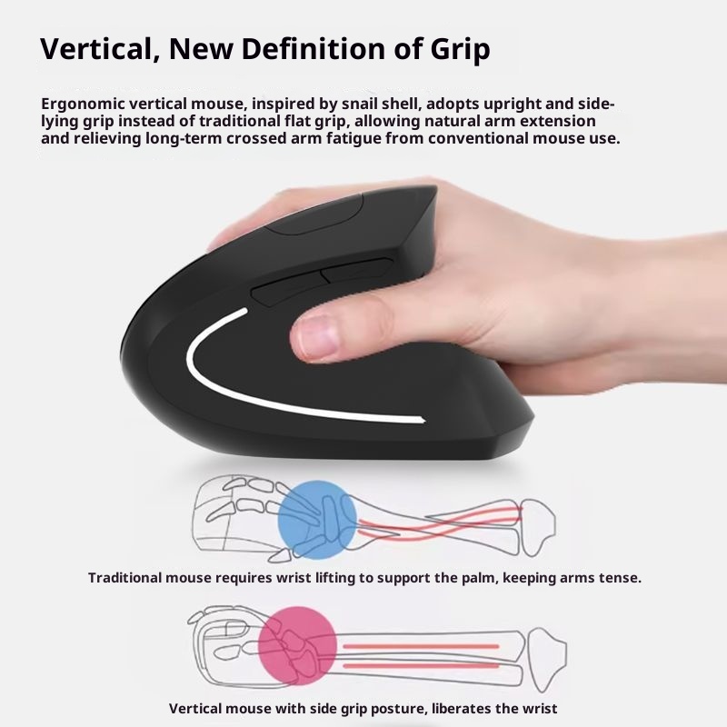 Traitement des commandes Digitex US ! Souris sans fil ergonomique pour ordinateur (prix d'origine : plus de 200 €). Excellent rapport qualité-prix._voghion.com