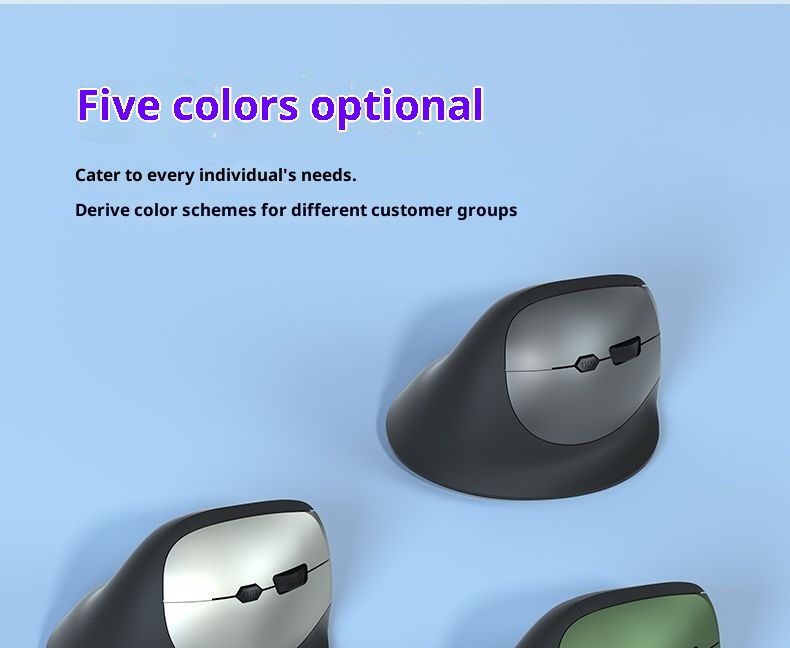 Digitex Digitex Ergonomik Sessiz Kablosuz Şarjlı 2.4G El Bilgisayarı Ofis Oyun Altı Düğmeli Dikey Fare_voghion.com