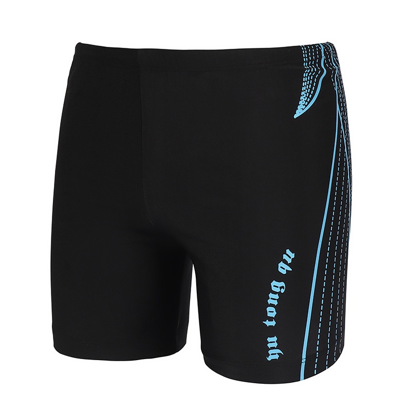 001 Wholesale Plus Size Cap Set Beach Vacation Adult Trunks 3D Elastic Boxer Men's Swim Shorts_voghion.com