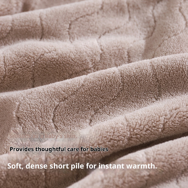 Toalla de baño transfronteriza Lillian, clase A, de forro polar coral, capa infantil con dibujos animados, capa con capucha ponible y envolvente_voghion.com