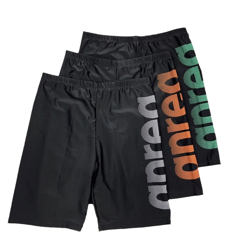 001 Men's Adult Quick-Dry Five-Point Swim Plus Size Anti-Embarrassment Beach Hot Spring Swimming Trunks Manufacturer_voghion.com