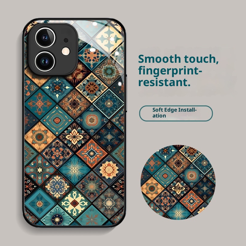 TechGlobe 13 Telefono 14 Retro Totem 15 Max Simple 8 Copertura completa 11 Vetro 12 Custodia protettiva Pro_voghion.com