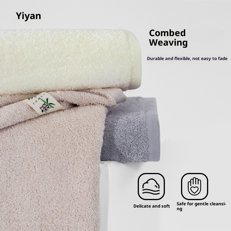 Lillian Sanli Großes, dickes, saugfähiges Badetuch für Erwachsene aus reiner Baumwolle, ideal für Paare._voghion.com