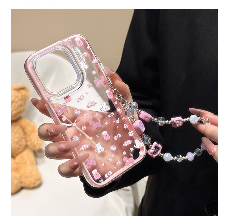 TechGlobe Kompatible Handyhülle mit Trageband für iPhone 17 Pro Max, stoßfest, iPhone 16/15 und iPhone 14/13 Air (neues Design)_voghion.com