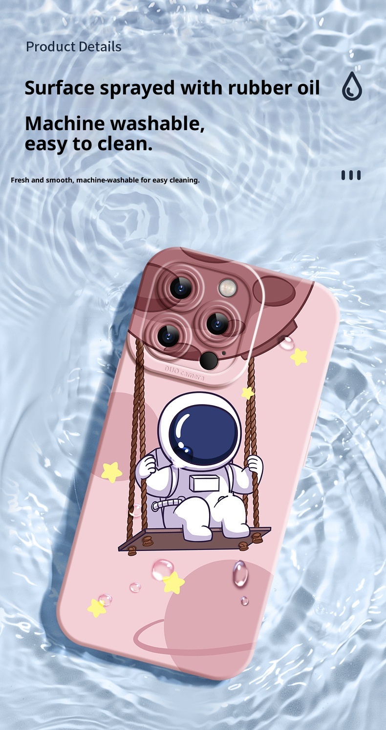 TechGlobe Suitable For Tiong Eye Universe 13 Phone Case Liquid Silicone National Trend Full Coverage Shockproof IPhone 12_voghion.com