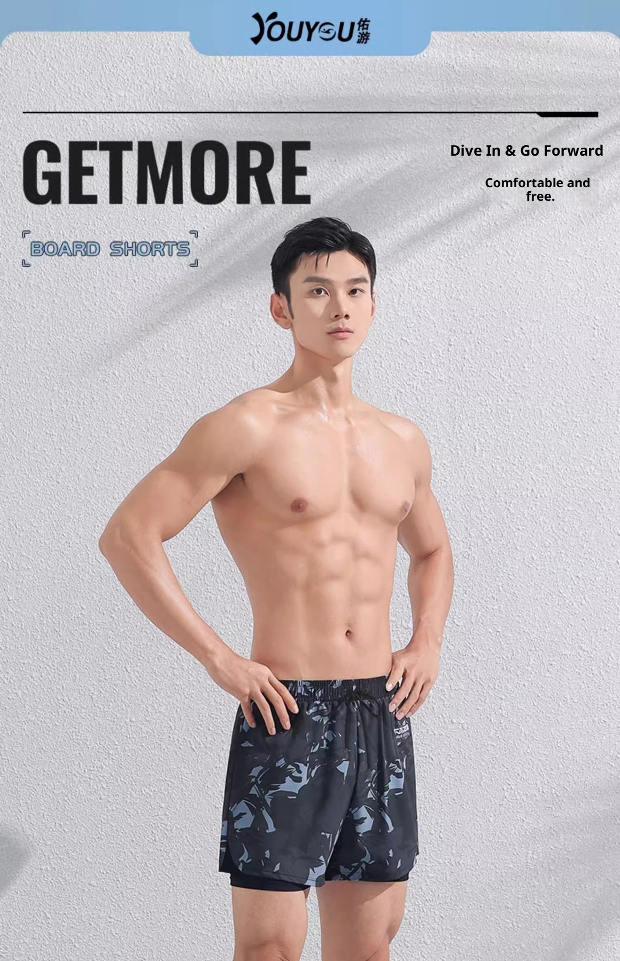 001 Mn's Larg Siz Trunks Anti-Embarrassmnt 2025 Nw Profssional Bach Shorts Hot Spring Full St Swimming Gar_voghion.com