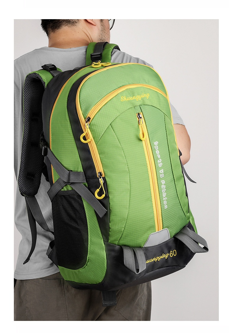 Zaino da trekking ActiveGo Outdoor da 60 litri, leggero, da viaggio, da uomo, impermeabile, sportivo, da donna_voghion.com