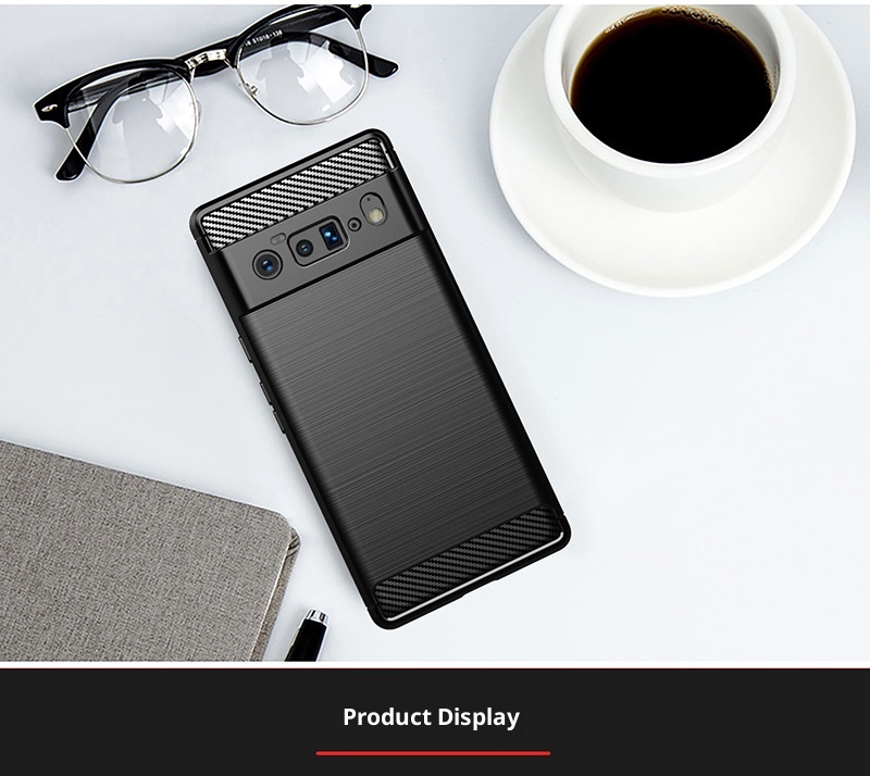 TechGlobe Compatible With Phone Case Pro Protective Cover Pixel 6 Brushed Full Coverage Google 7A Silicone Shockproof_voghion.com