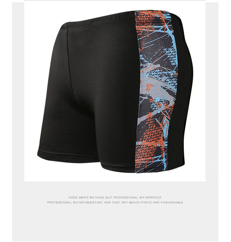 001 Traje de baño antivergüenza para adultos de talla grande, shorts de natación de secado rápido, bóxer, bañador tipo bóxer para hombre, ideal para aguas termales. Fabricante_voghion.com