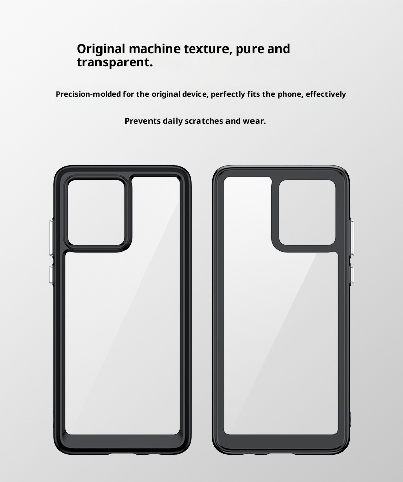 TechGlobe Suitable For Colorful Moto G84 Phone Case Full Coverage G54 Power Edition Acrylic_voghion.com