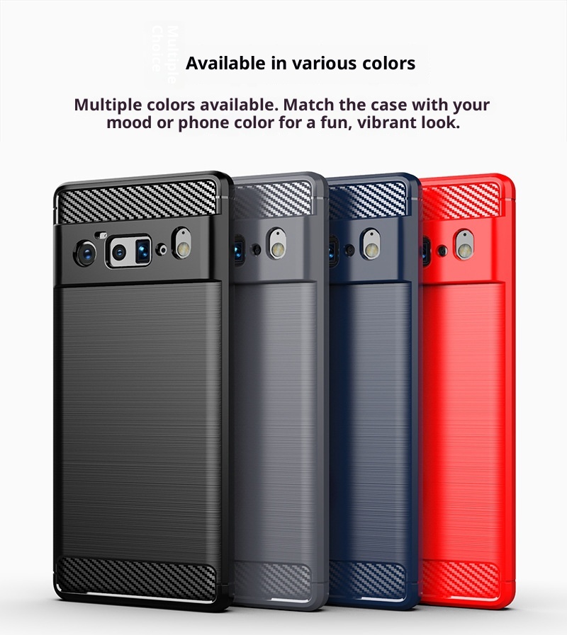 TechGlobe Compatible With Phone Case Pro Protective Cover Pixel 6 Brushed Full Coverage Google 7A Silicone Shockproof_voghion.com