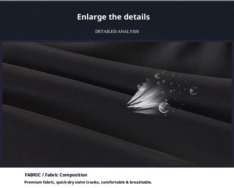 001 Goggles Cap Set Equipment Swim Trunks Boxer Hot Spring Pants Plus Size Loose Men's Adult Swimwear_voghion.com