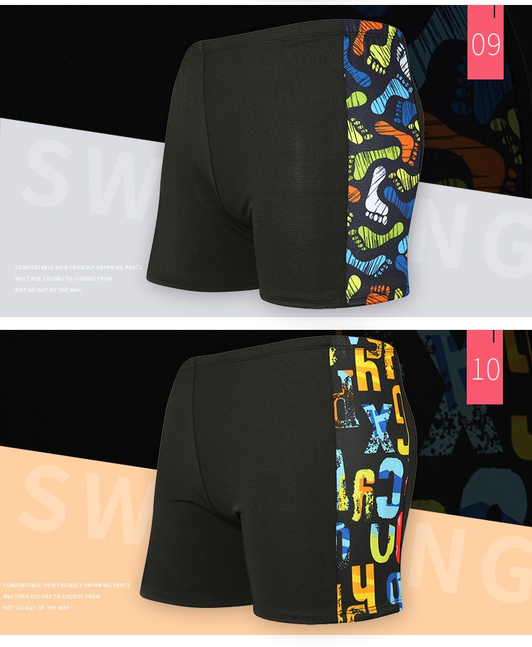 Short de bain pour homme, idéal pour les sources thermales, confortable et respirant, grande taille, séchage rapide._voghion.com