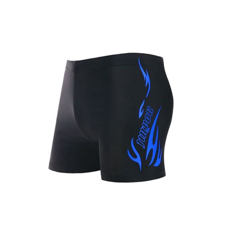 001 Men's Swimming Trunks Boxer Adult Loose Plus Size Fashion Set With Cap Swimwear Manufacturer Wholesale One Piece_voghion.com